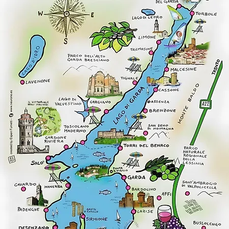 דירה 100 Meter Vom Gardasee
